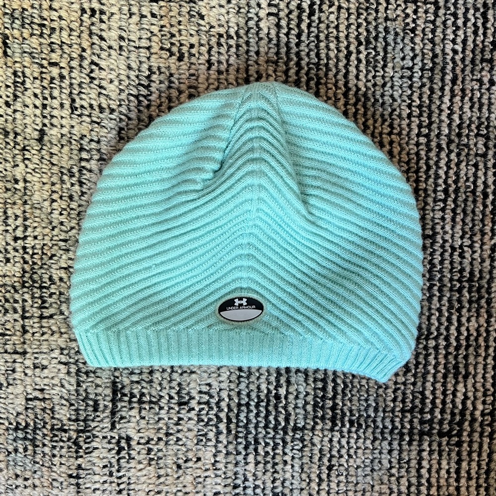 Turquoise Under Armor Hat